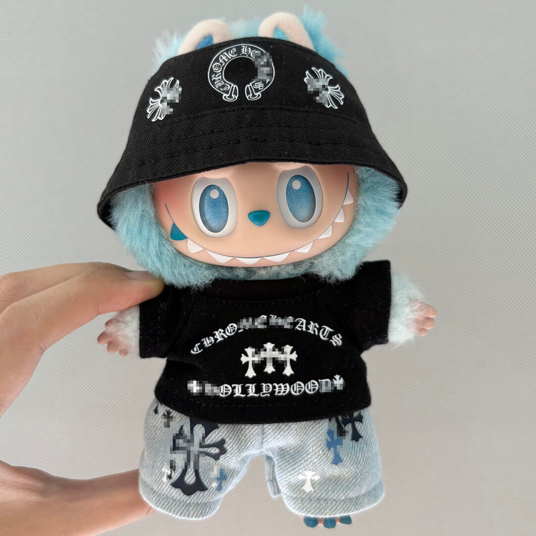 LABUBU Chrome Hearts Clothes Outfits(For V1&V3)