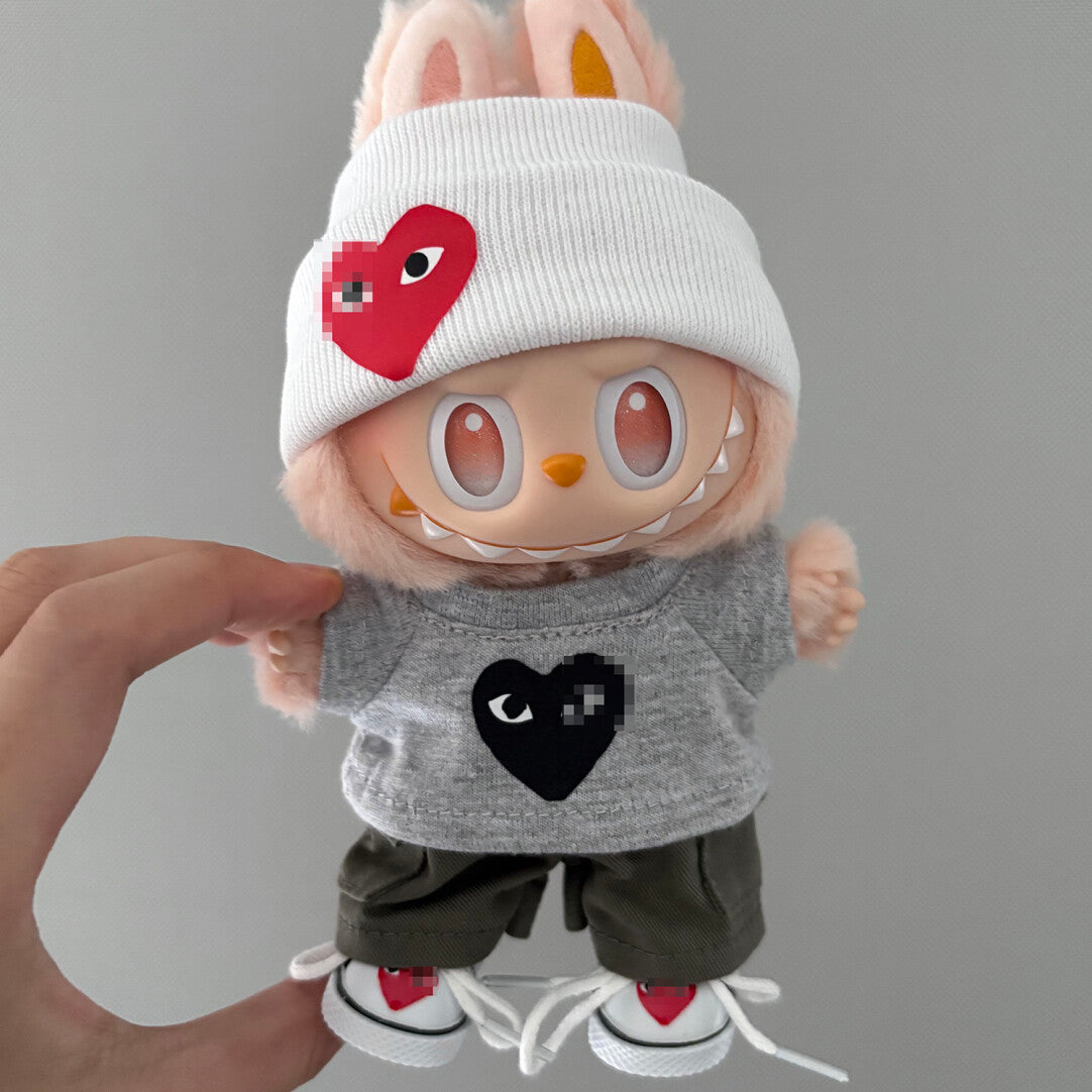 LABUBU Comme des Garçons Clothes Outfits(For V1&V3)