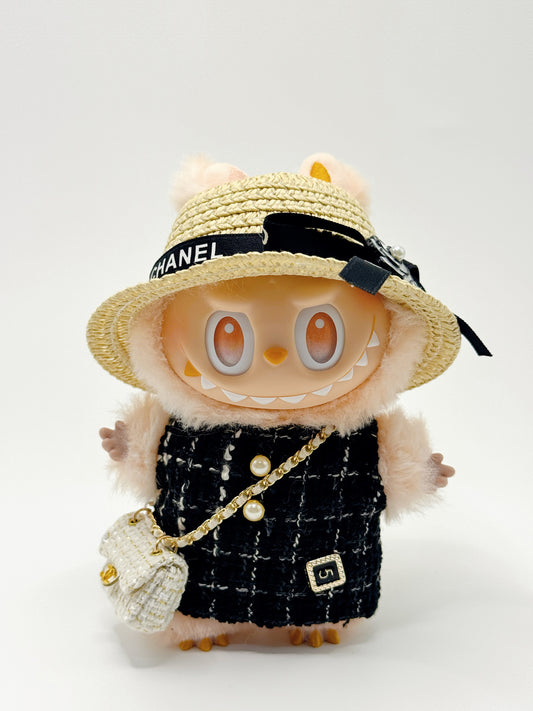 LABUBU Clothes Chanel Dress Outfits(For V1&V3)