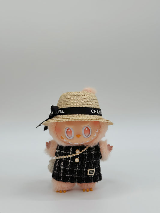 LABUBU Clothes Chanel Dress Outfits(For V1&V3)