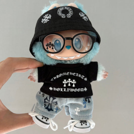 LABUBU Chrome Hearts Clothes Outfits(For V1&V3)