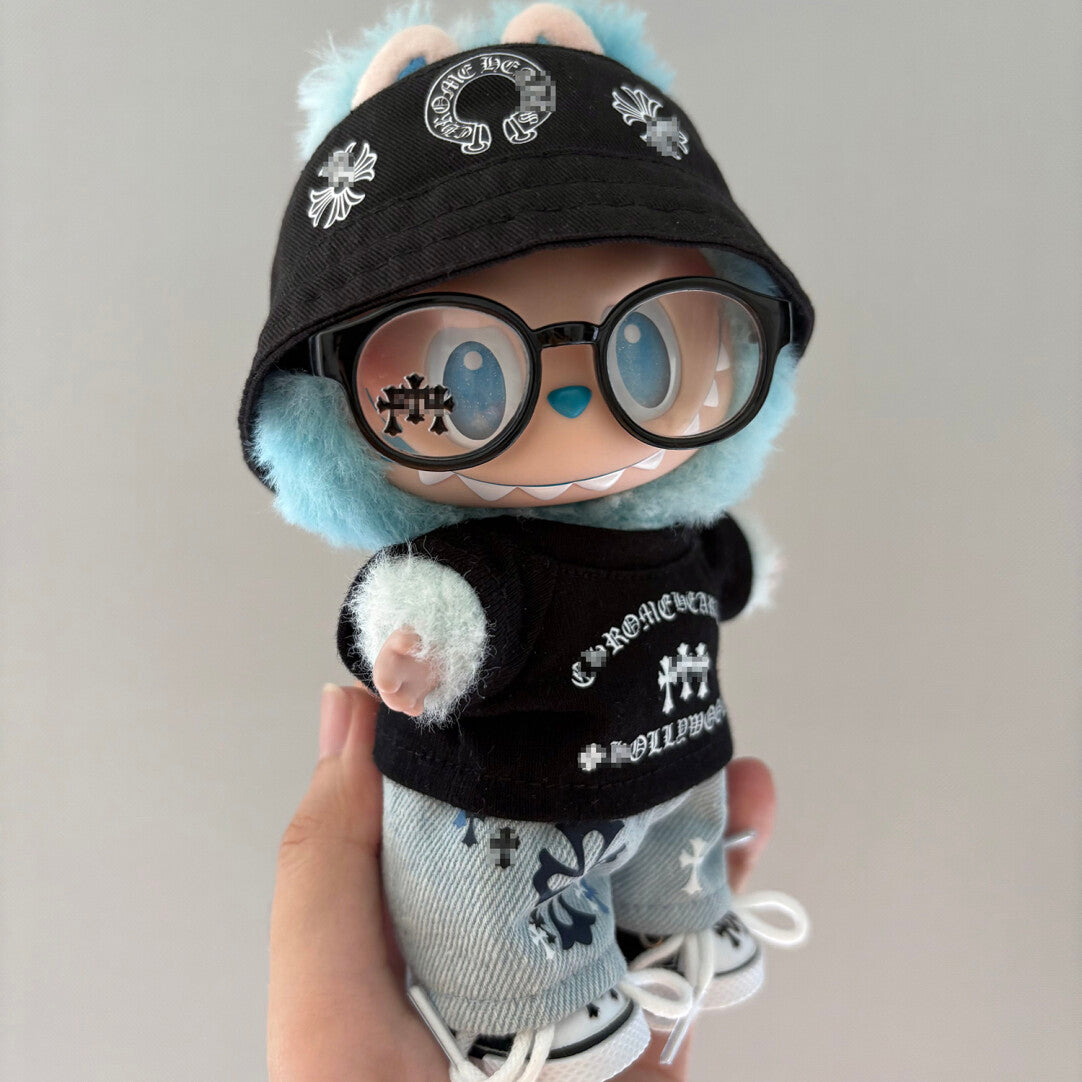 LABUBU Chrome Hearts Clothes Outfits(For V1&V3)