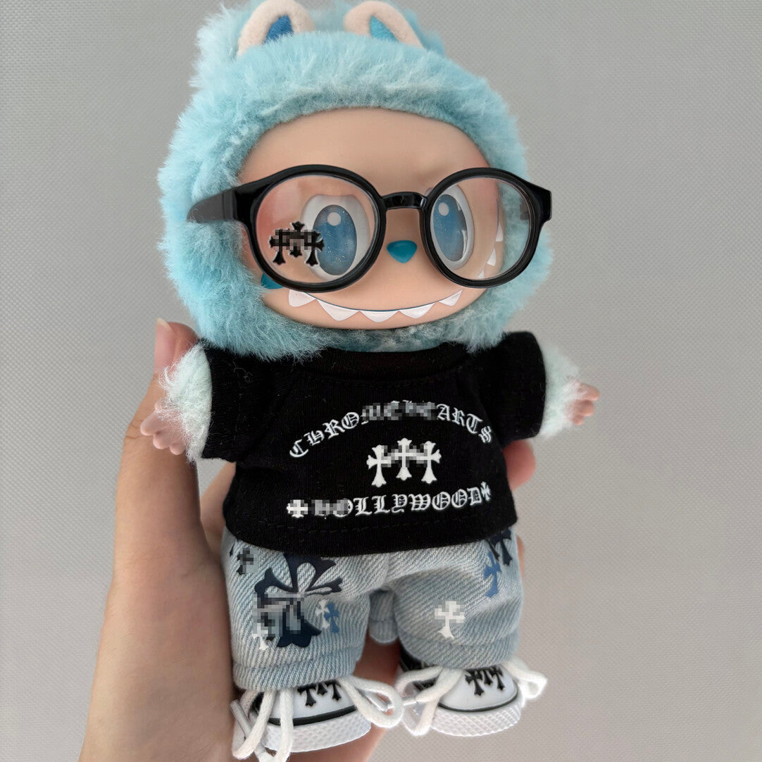 LABUBU Chrome Hearts Clothes Outfits(For V1&V3)