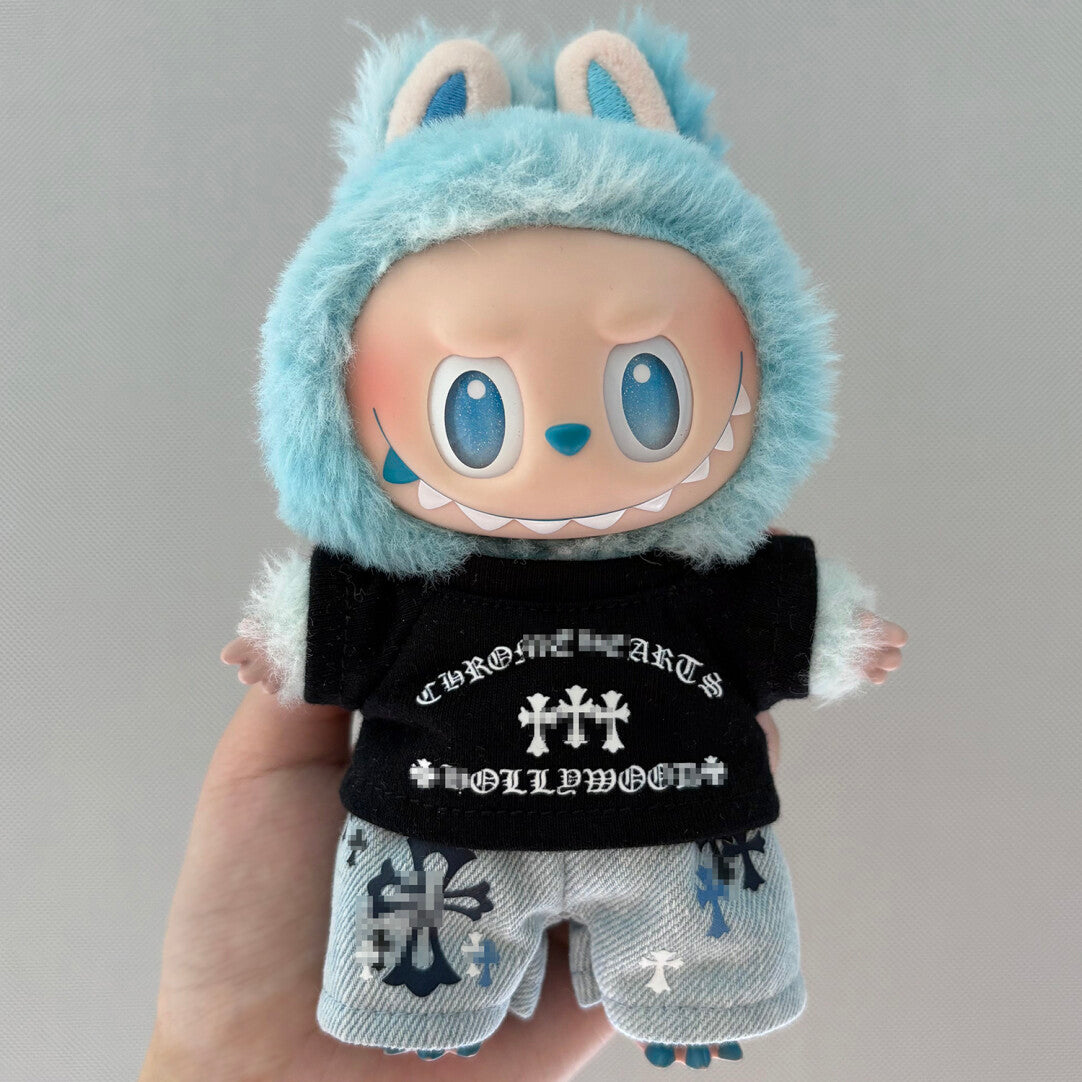 LABUBU Chrome Hearts Clothes Outfits(For V1&V3)