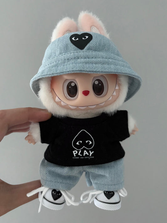 LABUBU Comme des Garçons Clothes Outfits(For V1&V3)