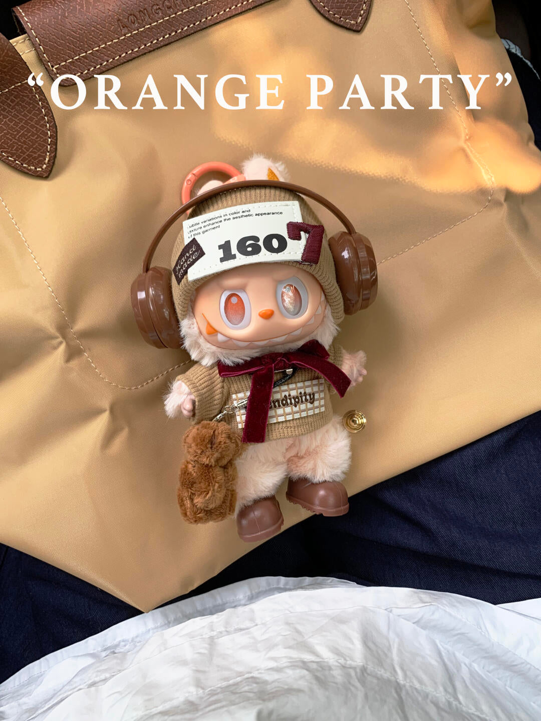 LABUBU ORANGE PARTY Autumn Colors  Outfits(For V1&V2&V3)