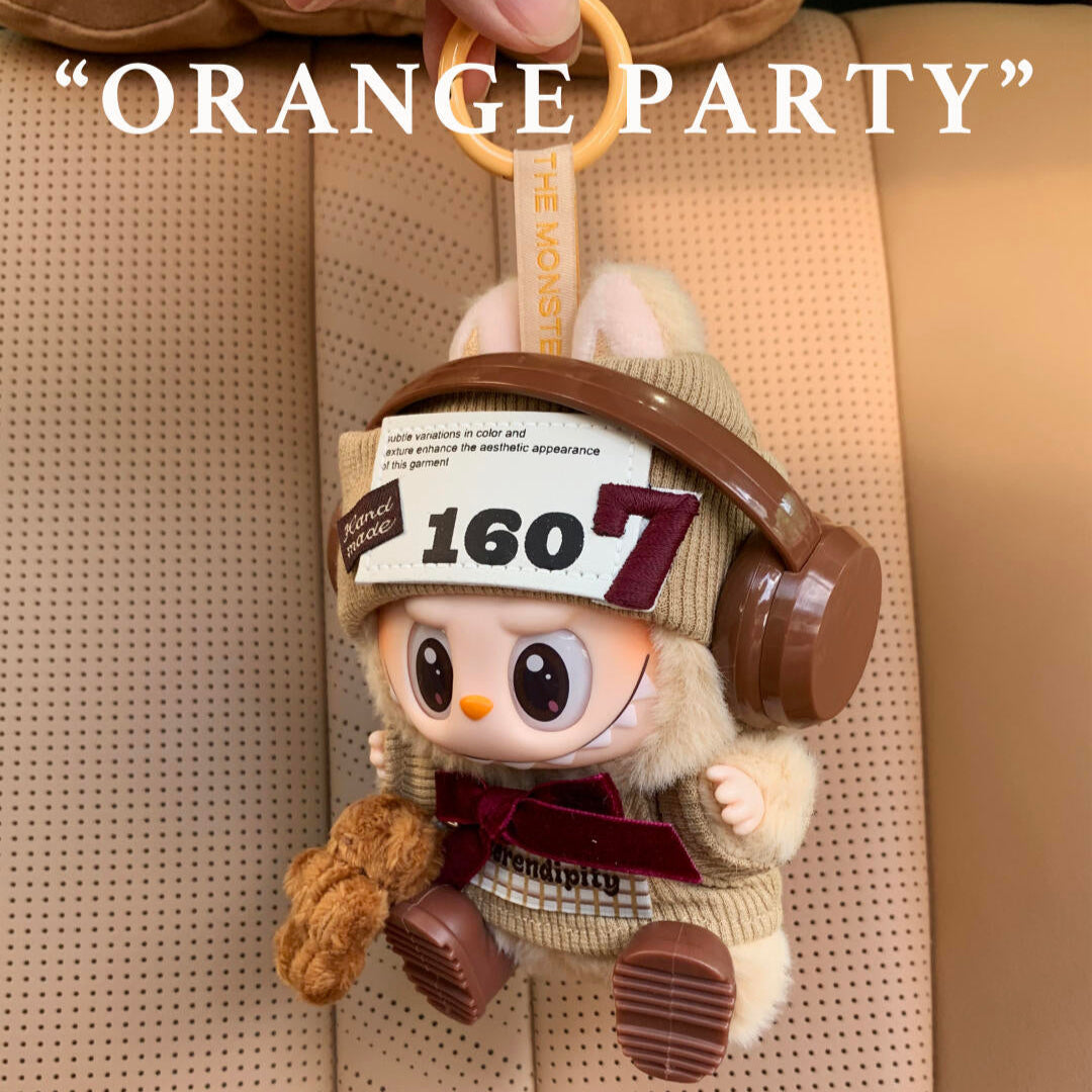LABUBU ORANGE PARTY Autumn Colors  Outfits(For V1&V2&V3)